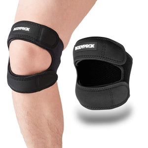 Bodyprox Patellar Tendon Support Strap (Large), Knee Pain Relief Adjustable Neoprene Knee Strap for Running, Arthritis, Jumper, Tennis Injury Recovery