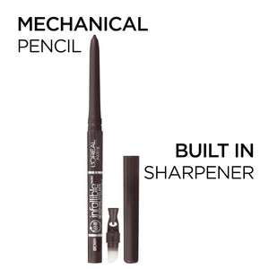 L'Oreal Paris Makeup Infallible Never Fail Original Mechanical Pencil Eyeliner with Built in Sharpener, Black, 0.008 oz., 1 Count