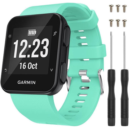 Band for Garmin Forerunner 35, Soft Silicone Replacement Watch Band Strap for Garmin Forerunner 30 Smart Watch (No Tracker)
