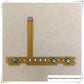 2PCS Replacement SR SL Left Right Button Key Flex Cable for Joy-Con Controller SR+SL