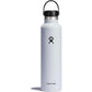 Hydro Flask Water Bottle - Insulated Stainless Steel - Non Spill, Leakproof in 24 Oz White