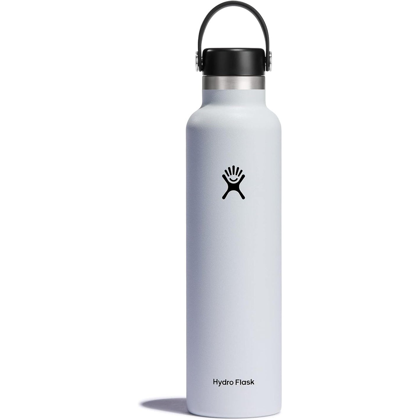 Hydro Flask Water Bottle - Insulated Stainless Steel - Non Spill, Leakproof in 24 Oz White