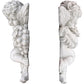 Buy now Design Toscano Cherub Harvest Wall Sculptures, Set of 2, Full Color, 10.50" x 4.50" at indiglob india