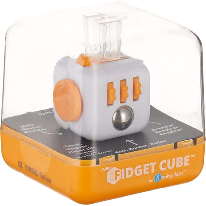 Antsy Labs The Original Fidget Cube, Stress Relief Desk Toy with 6 Sides, Gadget for Focus, Anxiety Relief, Sensory Processing Challenges, Fun Gift for Kids, Teens, and Adults, Pocket-Sized, Aqua