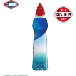 Clorox Toilet Bowl Cleaner, Clinging Bleach Gel, Cool Wave Scent, 24 Ounces