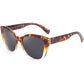 FEISEDY Polarized Vintage Sunglasses American Womens Square Jackie O Cat Eye Sunglasses B2451