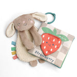 Buy now Itzy Ritzy Bunny Lovey & Crinkle Book Gift Set - Learn & Snuggle Gift Set Includes Soft Sherpa Bunny Lovey & Soft Book with Flap, Textures & Crinkle Sounds (Bunny) at indiglob india