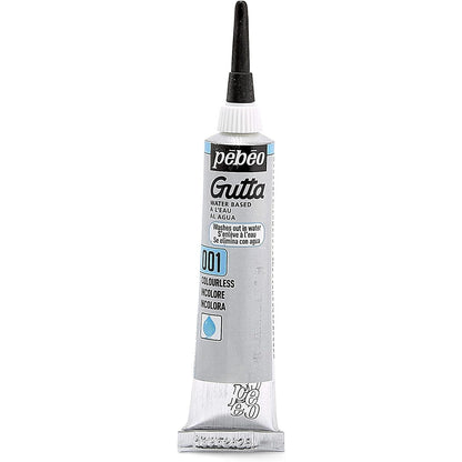 Pebeo Setasilk Silk Painting Water Based Gutta 20-Milliliter Tube, Colourless, 0.67 Fl Oz (Pack of 1)