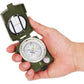 AOFAR Military Compass,AF-4580 Lensatic Sighting, Waterproof and Shakeproof with Map Measurer Distance Calculator, Pouch for Camping, Hiking