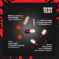 Animal Test Testosterone Booster for Men - Male Enhancing Supplement Libido Booster for Strength Athletes & Bodybuilders to Increase Stamina, Endurance, Muscle Growth, All-in-One Packs – 21 Day Cycle