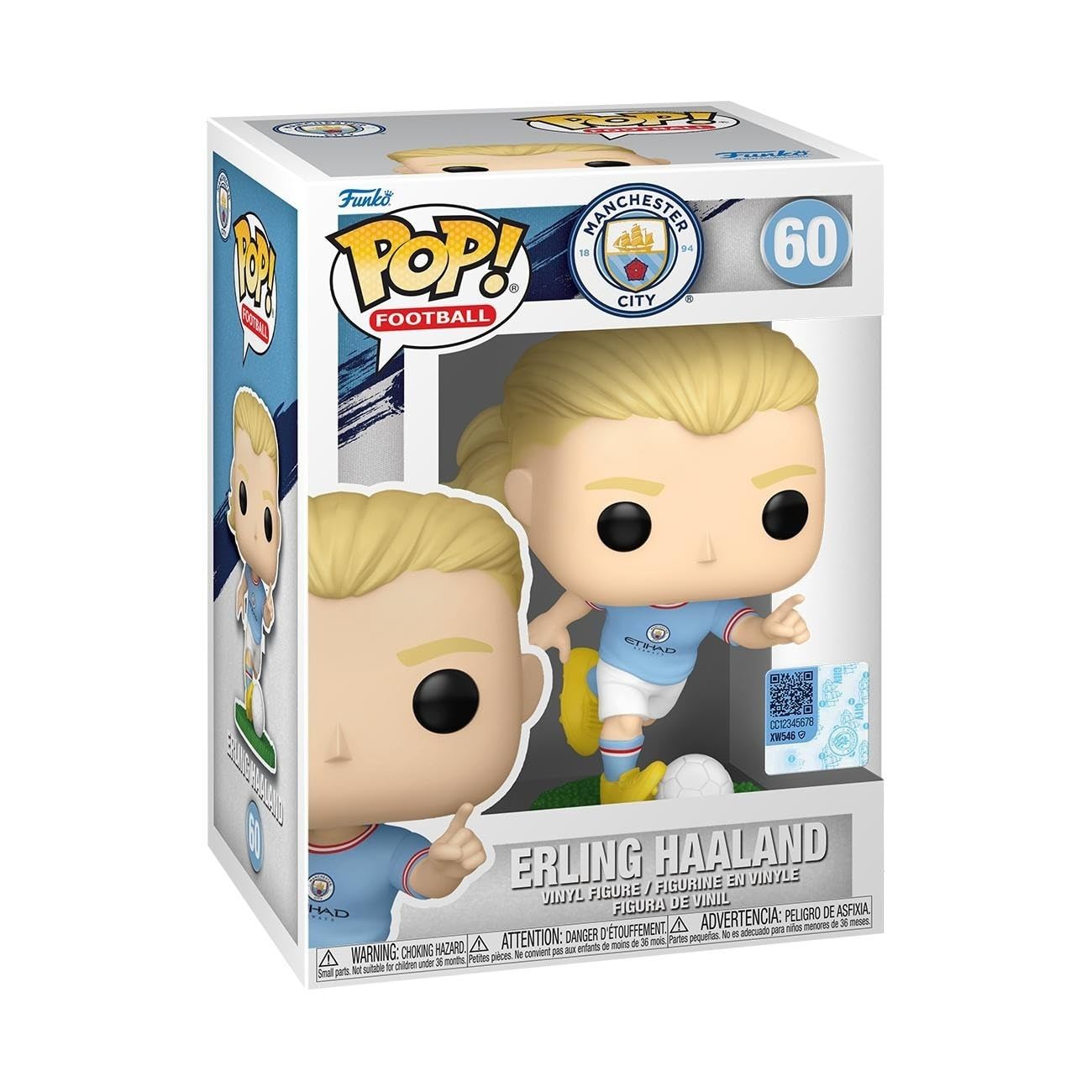 Buy now Funko POP! Football: Erling Haaland - Manchester City FC - Collectable Vinyl Figure - Gift Idea - Official Merchandise - for Kids & Adults - Sports Fans - Model Figure for Collectors at indiglob india