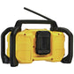Buy now DEWALT 12V/20V MAX Portable Bluetooth Radio, Cordless, 100 ft Range, 3.5” Subwoofers, Jobsite (DCR028B) at indiglob india