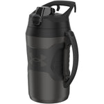 Buy now Under Armour Half Gallon Water Bottle Insulated, 64oz Insulated Water Bottle with Handle, Fence Hook, Leak Resistant, for Baseball, Football & More, Academy/Black Jet Grey Black at indiglob india
