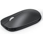 OMOTON Bluetooth Mouse for iPad and iPhone (iPadOS 13 / iOS 13 and Above), Ultra-Thin Wireless Mouse Compatible with Bluetooth Enabled Computer, Laptop, PC, Notebook, and Mac Series (Silver)