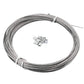 DGOL Coated 100 ft Picture Wire 304 Stainless Steel Rope 1/16 inch (1.5 mm) Photo Hanging Cable,7x7 Standard Core,100 feet,with 10pcs Sleeves