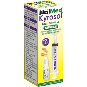 SQUIP NeilMed Kyrosol All-Natural Earwax Removal Aid, Original Version