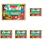 Melissa & Doug 52 Wooden Alphabet Magnets in a Box - Uppercase and Lowercase Letters
