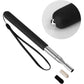 Teachers Pointer Stick, Telescopic Teaching Pointer, Retractable Classroom Whiteboard Pointer Extendable for Teachers, Guides, Coach with A Lanyard & Felt Head, Extends to 39.4''