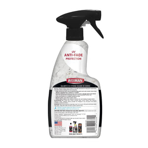 Weiman Quartz Countertop Cleaner and Polish - Clean & Shine Your Quartz Countertops Islands and Stone Surfaces with UV Protection