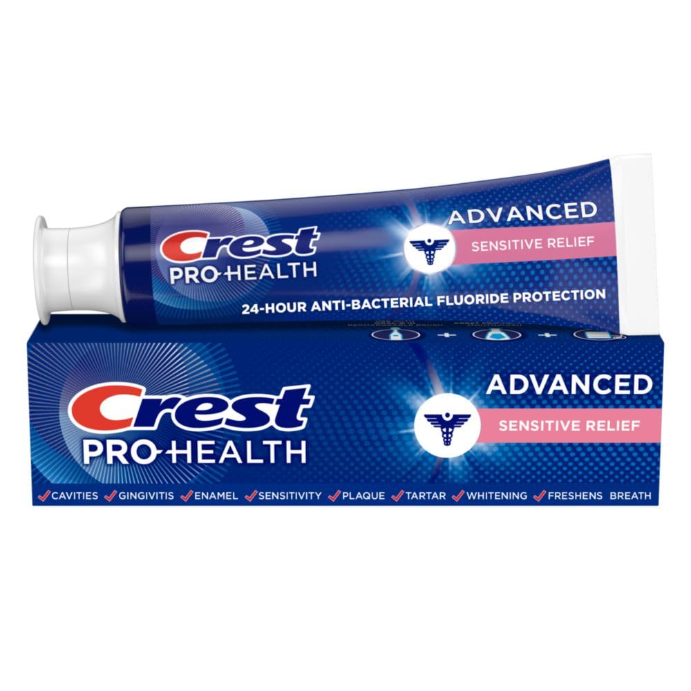 Crest Pro-Health Advanced Sensitive & Enamel Shield Toothpaste, 5.1 Ounce (Pack of 1) - Packaging May Vary