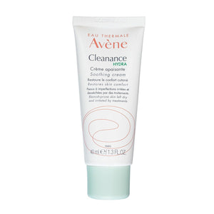 Avène Cleanance HYDRA Soothing Cream, Rich Moisturizer, Adjunctive Care for Drying Acne Treatments, 1.3 Oz
