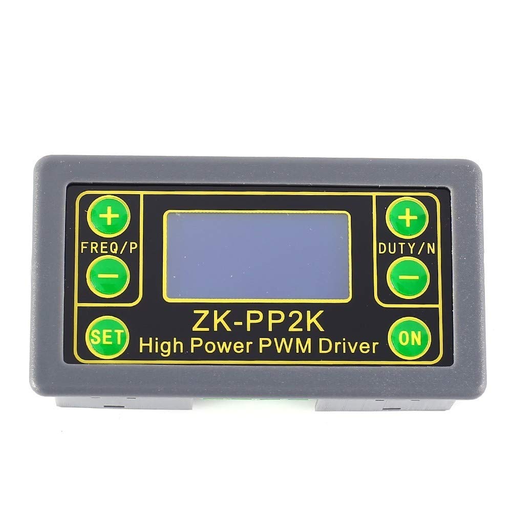 DONGKER PWM Signal Generator,ZK-PP2K LCD Pulse Frequency Cycle Module 1Hz-150KHz LCD Motor Controller