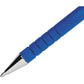 Paper Mate 9610131 FlexGrip Ultra Ballpoint Stick Pen, Blue Ink, Medium, Dozen