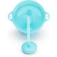 Munchkin Any Angle Weighted Toddler Straw Cups with Click Lock Lid, 10 Ounce, 2 Pack, Blue/Green