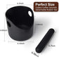 Espresso Knock Box, 4.4 Inch Coffee Knock Box Espresso Dump Bin For Coffee Grounds with Removable Knock Bar and Non-Slip Base Shock-Absorbent Durable Barista Style