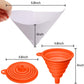 JANYUN 300 Pcs Paint Filter Strainer Resin Filter with 149 Micro Flow Nylon Mesh Cone Paint Filter Screen with 3 Pcs Silicone Funnel Filter (1)