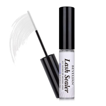 BEYELIAN Lash Bond and Seal, Cluster Lash Glue for Individual Cluster Lashes DIY Eyelash Extensions Latex Free Aftercare Sealant with Mascara Wand Super Strong Hold 72 Hours