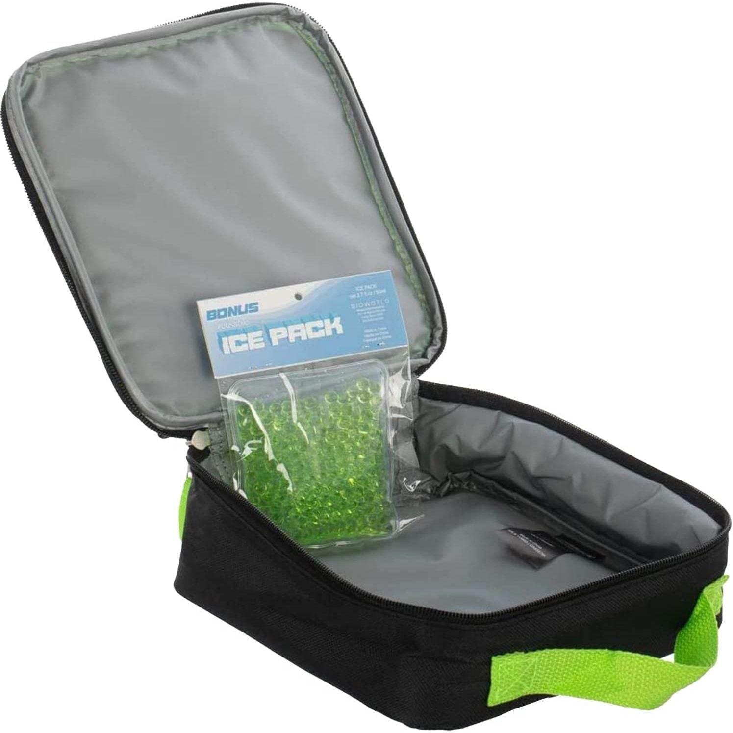 BIOWORLD Boys' Minecraft Creeper Youth 5 Piece Backpack Set, Green, One Size - My Store