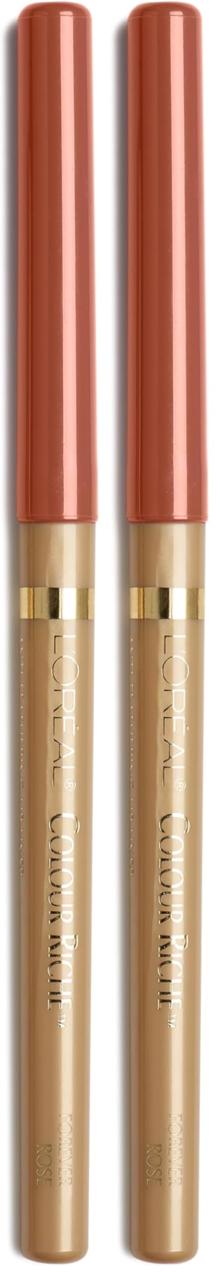 Buy now L'Oreal Paris Colour Riche Lip Liner Pencil, Creamy Lip Liner with Omega 3 and Vitamin E, 783 More Chocolate (Brown) at indiglob india