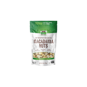Buy now NOW Foods, Macadamia Nuts, Dry Roasted with Sea Salt, Source of Fiber, Gluten-Free and Certified Non-GMO, 9-Ounce (Packaging May Vary) at indiglob india