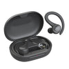 JLab Go Air Sport, Wireless Workout Earbuds Featuring C3 Clear Calling, Secure Earhook Sport Design, 32+ Hour Bluetooth Playtime, and 3 EQ Sound Settings (Graphite/Black) - Graphite