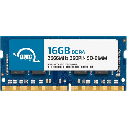 OWC 16GB PC21300 DDR4 2666MHz 260pin SO-DIMM Memory Ram Module Compatible with Mac mini 2018, iMac 2019 and up, and Compatible PCs (OWC2666DDR4S16G)
