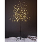 Lightshare Cherry Blossom Tree 5FT 128 LED Lighted Tree for Decoration Inside and Outside, Home Patio Wedding Festival Christmas Decor, Warm White