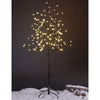 Lightshare Cherry Blossom Tree 5FT 128 LED Lighted Tree for Decoration Inside and Outside, Home Patio Wedding Festival Christmas Decor, Warm White - Warm White