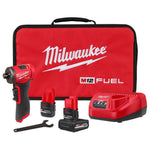 Buy now Milwaukee Electric - M12 Fuel 1/4 INCH Right Angle DIE Grinder 2 Batter at indiglob india