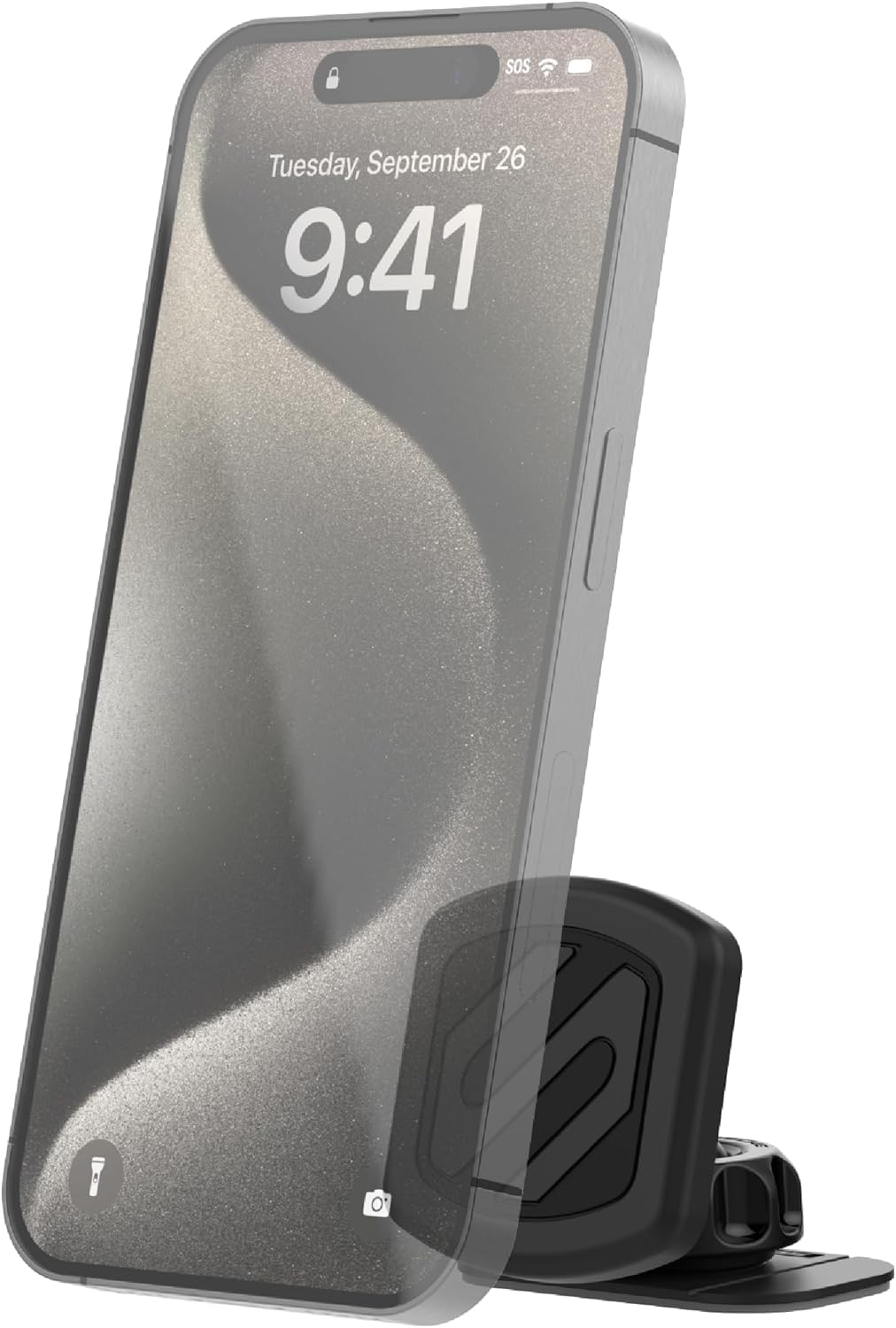 Buy now Scosche MAGDMB MagicMount Magnetic Phone Mount for Car, Dashboard Cell Phone Holder with 360° Adjustable Magnet Head, Universal Phone Stand for Car Compatible with iPhone, Samsung, and All Devices at indiglob india