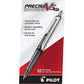Pilot, Precise V5 RT Refillable & Retractable Rolling Ball Pens, Extra Fine Point 0.5 mm, Blue, Pack of 12