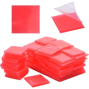 100pcs 2 * 2cm Diamond Painting Glue Clay Diamond Paiting Cement DIY Cross-Stitch Embroidery Tools, Red - My Store