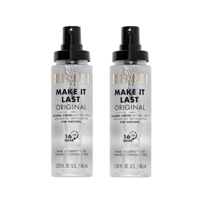 Milani Make It Dewy Setting Spray 3 in 1- Hydrate + Illuminate + Set (2.03 Fl. Oz.) Makeup Finishing Spray - Makeup Primer & Hydrating Setting Spray