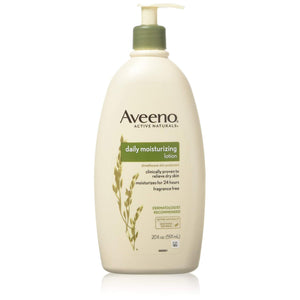Aveeno Active Naturals Daily Moisturizing Lotion, 20 Ounce Pump
