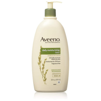Aveeno Active Naturals Daily Moisturizing Lotion, 20 Ounce Pump