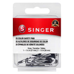 Buy now Singer Asst Black and White Professional Style Safety Pins, Multisize, 25-Count at indiglob india