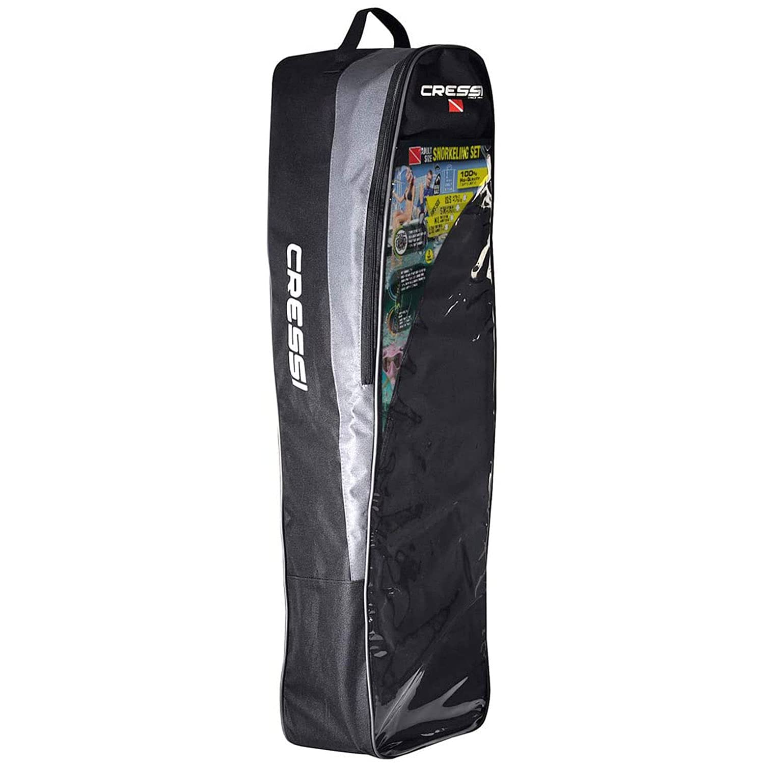 Buy now Cressi Long Fins Set Bag - Freediving Scuba Gear Bag Made in Premium Material Quality Since 1946 at indiglob india