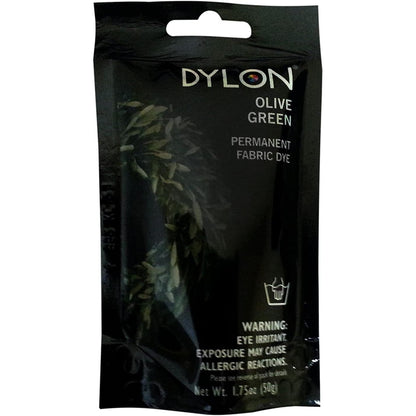DYLON 87000-12 Permanent Fabric Dye, 1.75 oz, Velvet Black