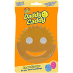 Buy now Scrub Daddy Sponge Holder Daddy Caddy - Sponge Holder for Kitchen Sink - Sponge Caddy and Kitchen Organizer with Suction Cups - Self Draining & Dishwasher Safe (1 Count) at indiglob india