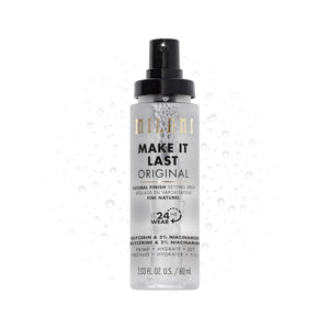 Milani Setting Spray + Primer, Make It Last Original - Natural Finish with Niacinamide for Hydration, Setting Spray for Makeup and Face Primer, 3-in-1 Prime + Hydrate + Set, 2.03 Fl. Oz